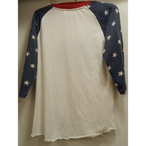 Florida Georgia Line Women's Medium Red White Blue 2016 Dig Your Roots Tour Note - Picture 2 of 8